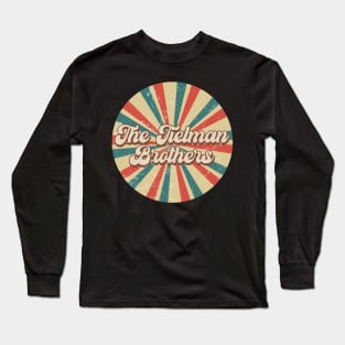 Circle Design Tielman Proud Name Birthday 70s 80s 90s Styles Long Sleeve T-Shirt